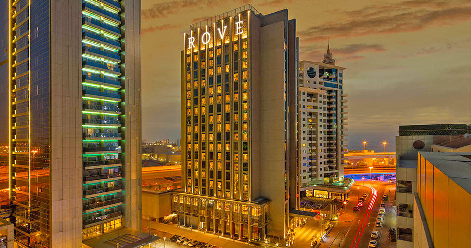 Hotel Rove Dubai Marina Zima 2023 2024 Dubaj Spojené arabské