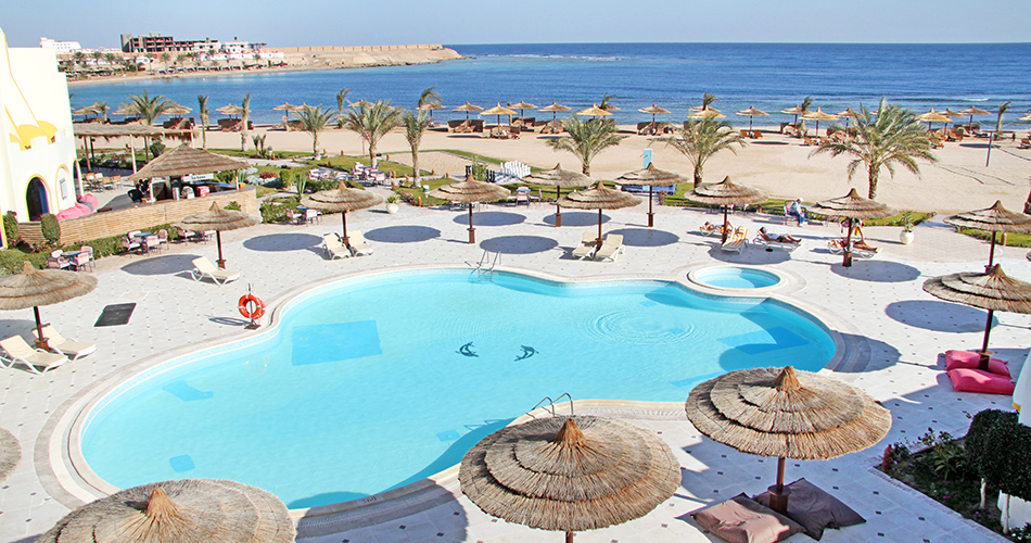 Hotel Coral Sun Beach L To Hurghada Egypt Ck Blue Style