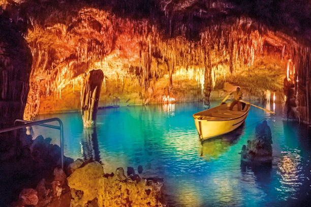 Dračí jeskyně a Porto Cristo