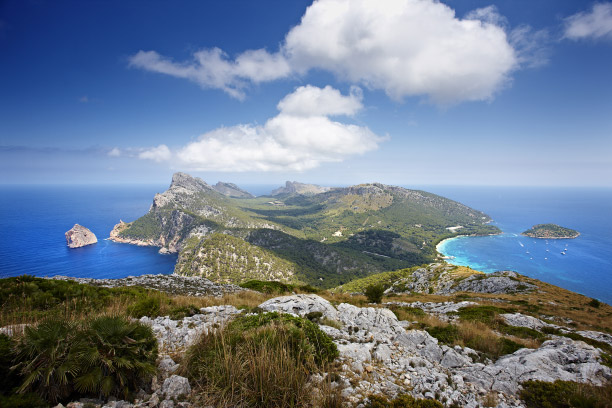 Mallorca z balónu